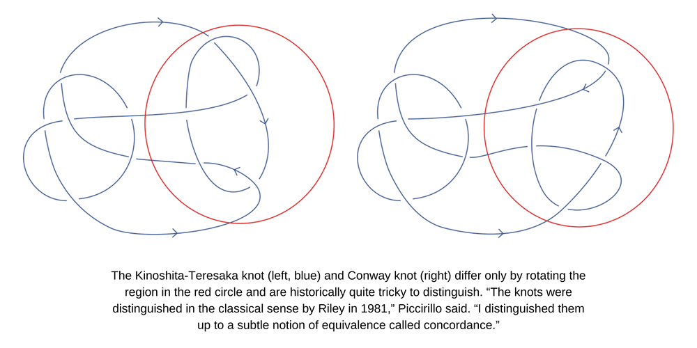 The Kinoshita-Teresaka knot and Conway knot