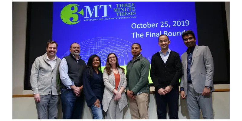 3MT winners and judges