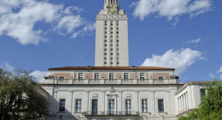 Tower and clouds on the main mall