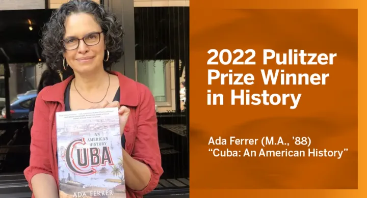 Ada Ferrer with book